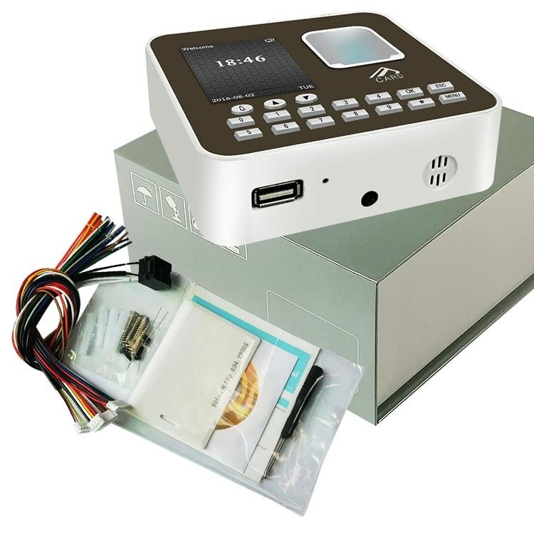 RS485 Sistem Absensi Sidik Jari Kontrol Akses Pembaca Biometrik