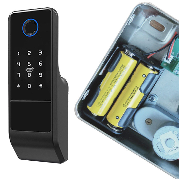 Aplikasi Wifi Sidik Jari Digital Tuya Smart Lock Keyless Aluminium Alloy Material