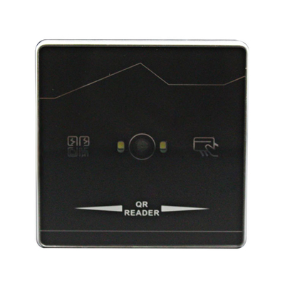 2D Barcode QR Code Scanner Pembaca Kontrol Akses Kartu RFID Antarmuka USB