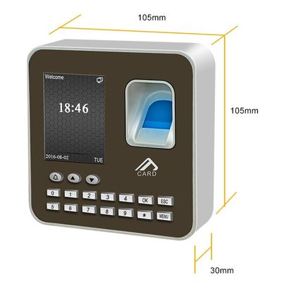 Tcp Ip Wifi 0.2s Fingerprint Rfid Door Access System Perangkat Lunak Cloud