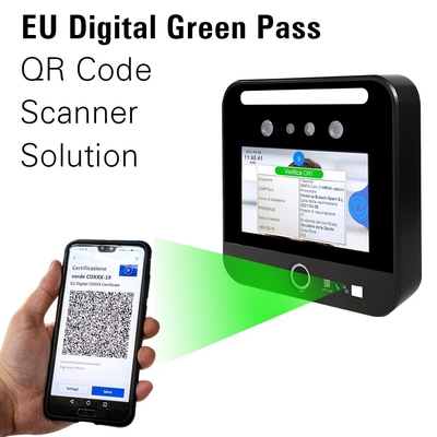 Sertifikat C19 DCC Eu Digital Green Pass Pembaca Kode QR Pembaca Wifi Nirkabel Portabel