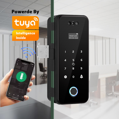 Kontrol Akses Cerdas Kunci Pintu Digital Tuya Face Recognition Door Lock