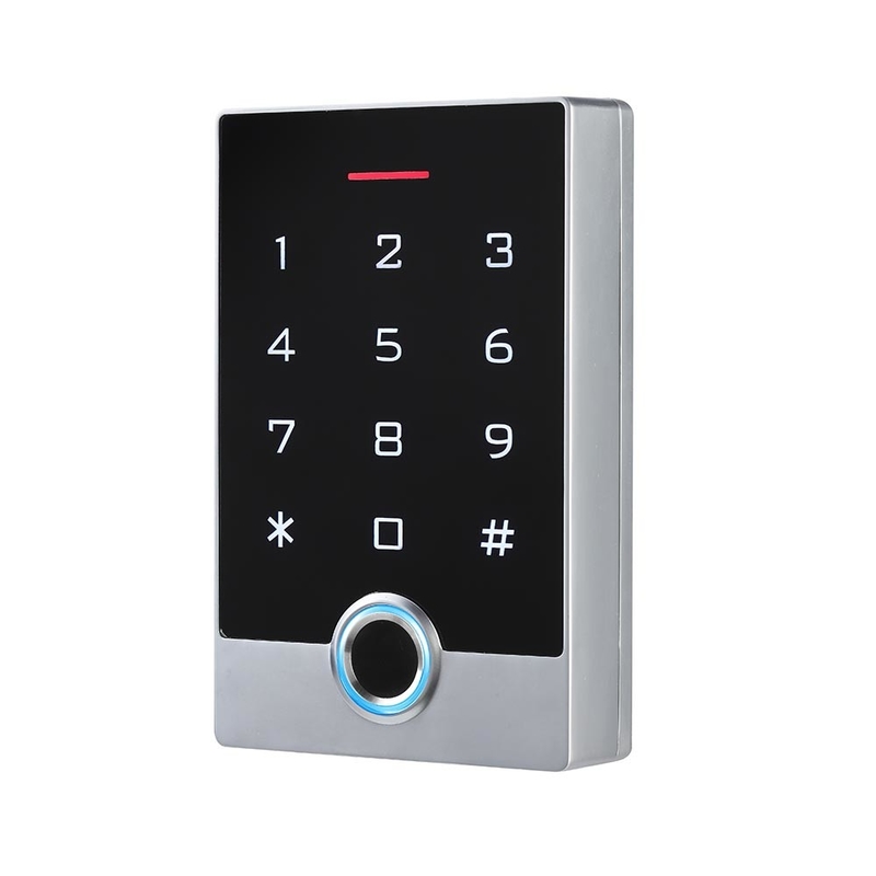 Sistem Kontrol Akses Pintu Sidik Jari Kartu RFID IP68 Waterproof Standalone Keypad