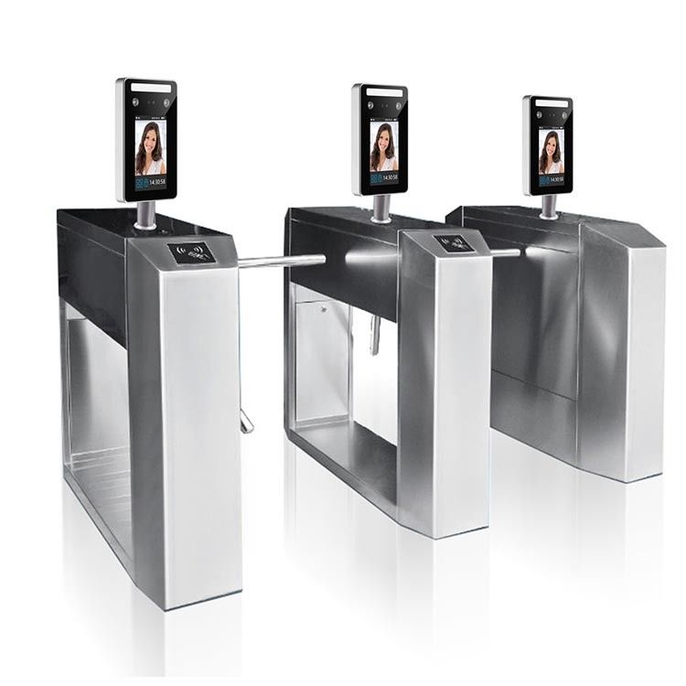 Mesin Absensi Biometrik IP67 Tahan Air Layar Sentuh HD