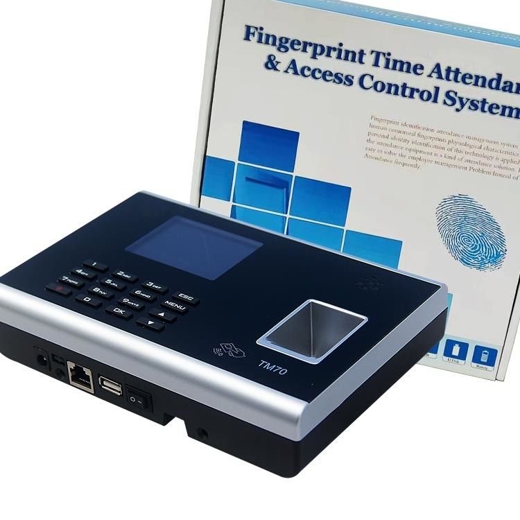TCP IP Realtime SMS Thumb Impression Mesin Kehadiran