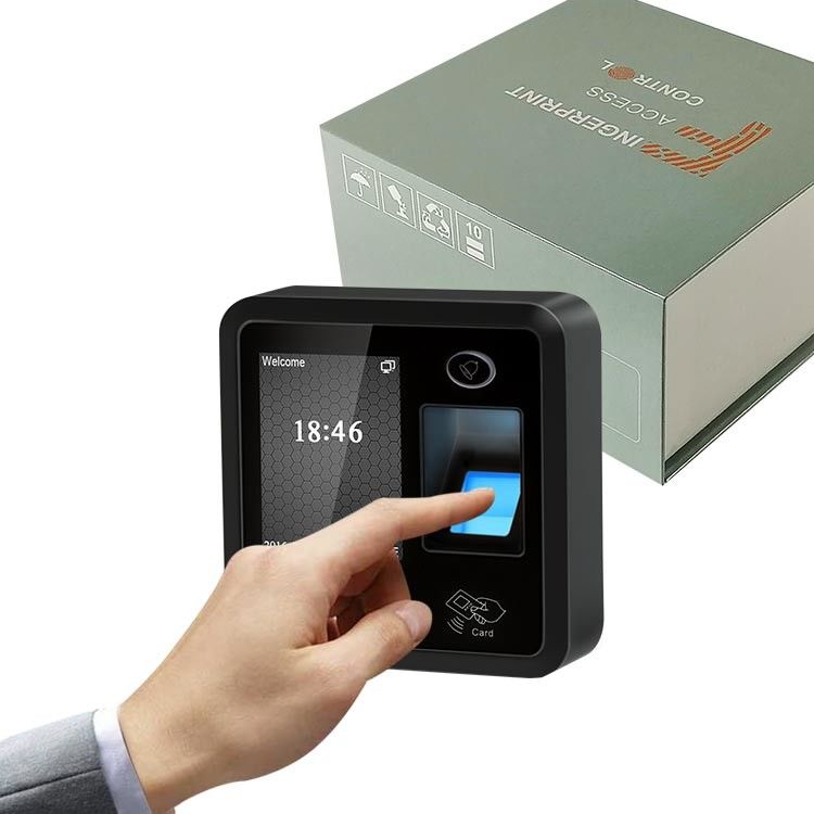 Awan Swipe Kartu RFID TFS28 Kontrol Akses Sidik Jari Biometrik
