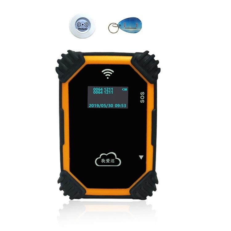 GPRS Waterproof IP67 Sistem Pelacakan Patroli Penjaga Keamanan