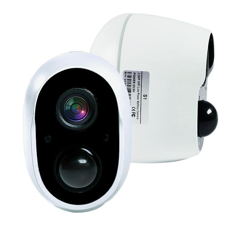 Keamanan Jaringan CCTV Nirkabel 5MP 128GB 200W Mini WiFi Cam