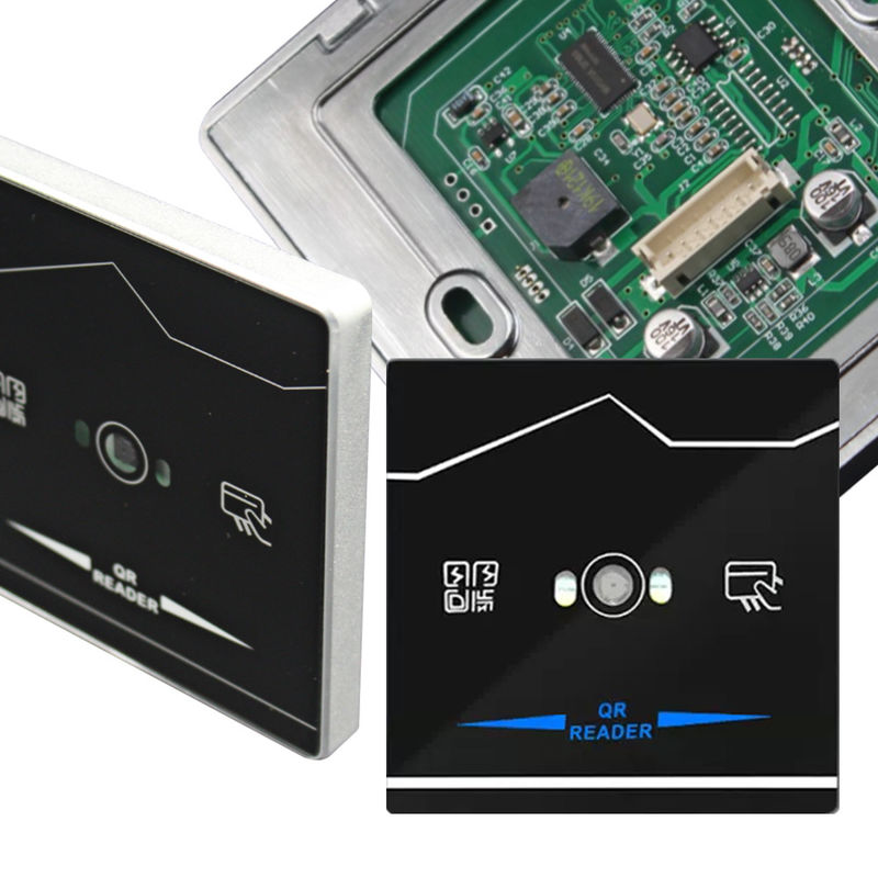 Kontrol Akses Kartu RFID DC12V Wiegand Embedded Barcode Scanner