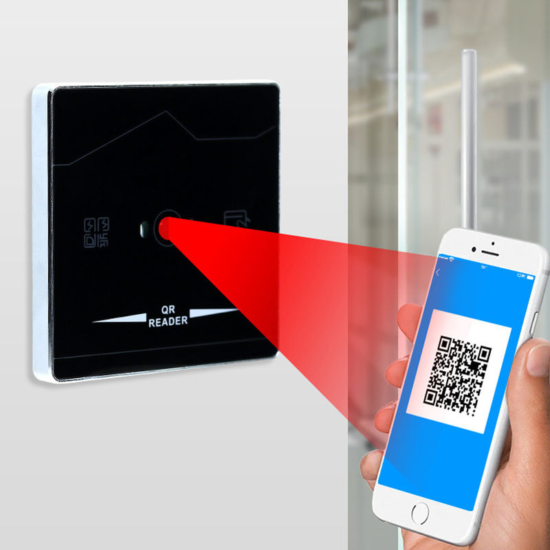 TCP IP RS485 Wiegand Kontrol Akses Kartu RFID QR Code USB 125 Khz RFID Reader