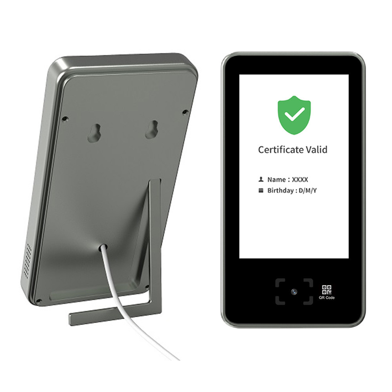 5 Inch Display Qr Barcode Reader Pemindai Kode Batang Untuk Ruang Tulis