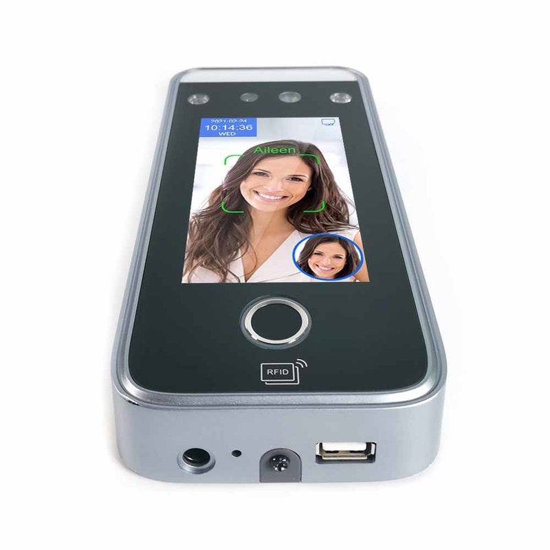 4.3&quot; IPS Sistem Kontrol Akses Pengenalan Wajah USB RS485 TCP IP