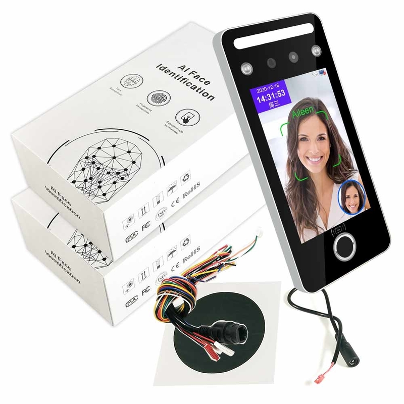 0.2s AI Face Recognition Access System SDK Perangkat Sidik Jari Kunci Pintu