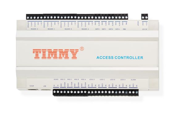 Wiegand RS485 USB TCP IP 4 Pintu Access Controller Sistem Kontrol Akses Dengan SDK Gratis
