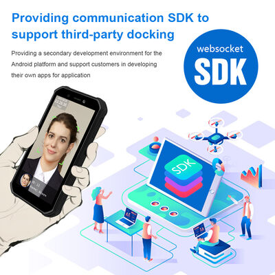 TIMY HF2 Portable Palm Vein Biometric Attendance Scanner PVR Terminal Baterai terintegrasi 4G LTE 2G 3G Multi-Band