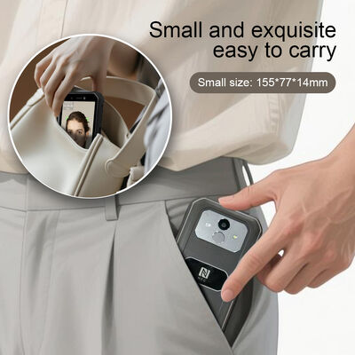 Sistem Kehadiran Waktu Portabel Android Terminal Pengenalan Wajah Biometrik