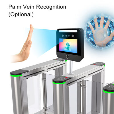 Pengendalian Akses Pengakuan Wajah & Terminal Kehadiran Waktu dengan API SDK Biometrik Vein Palm Opsional 4G 5 Inch Touch Screen