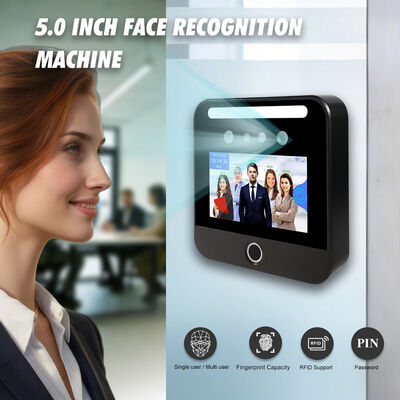 Cloud-Based Face Recognition Mesin Hadir Baterai Cadangan Bawaan dan 4G SIM GSM