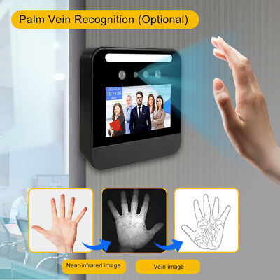 Free Employee Clock in Clock out Attendance Notification Biometrics Access Control Face Recognition Time Attendance Machine