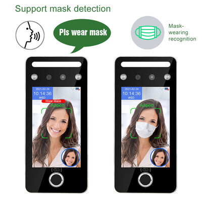 Sistem Waktu Kehadiran Biometrik Telapak Tangan, Wajah, Sidik Jari dengan Kapasitas 10.000 Telapak Tangan dan Perangkat Lunak Cloud Gratis