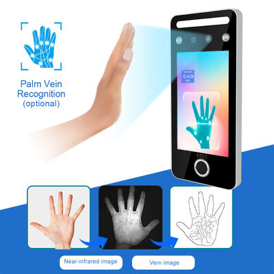 5 Inch Touch Screen Multi Mode Professional Face Fingerprint RFID Access Control Machine Dengan RS485
