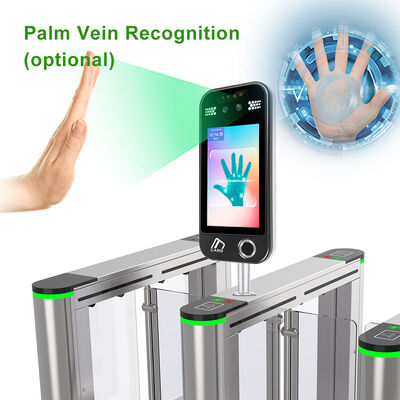 5-Inch Waterproof WiFi & TCP/IP Biometric Attendance Machine dengan Pengendalian Akses Pengakuan Wajah dan Rekaman Waktu SDK Gratis