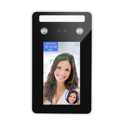 Waterproof AI Dynamic Face Recognition Terminal dengan Pengakuan Kartu RFID Perangkat Lunak Gratis APP Ponsel