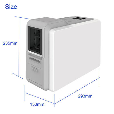 Printer Kartu Cetak Dua Sisi dengan Dye-Sublimasi Termal dan Resolusi 300DPI untuk Pencetakan Kartu ID PVC