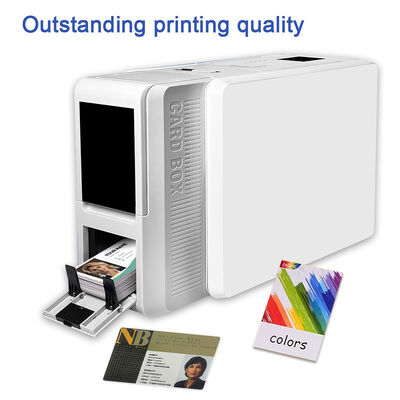 Printer Kartu Cetak Dua Sisi dengan Dye-Sublimasi Termal dan Resolusi 300DPI untuk Pencetakan Kartu ID PVC