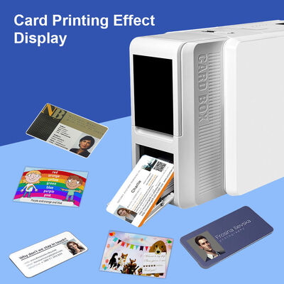 Printer Kartu Cetak Dua Sisi dengan Dye-Sublimasi Termal dan Resolusi 300DPI untuk Pencetakan Kartu ID PVC