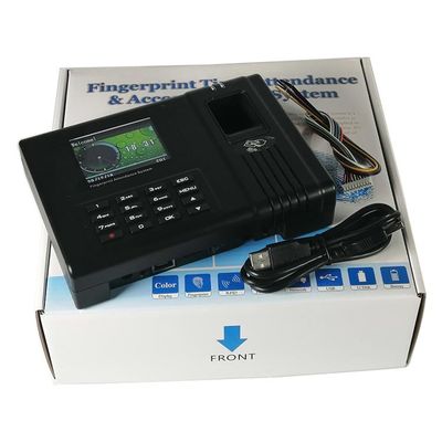 Network Punch 2.8 inci Perekam Waktu Kehadiran Sidik Jari