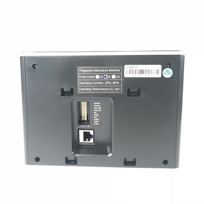 Jam Waktu Sidik Jari Biometrik Desktop Pukulan Karyawan
