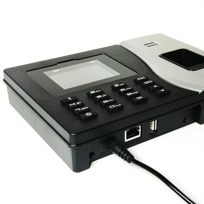 Kartu Kata Sandi Sistem Absensi Sidik Jari LCD 9V LCD