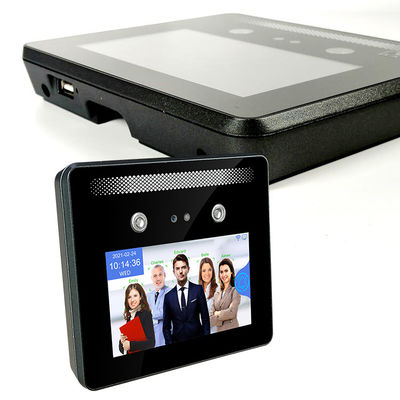 Mesin Absensi Pembaca Wajah Layar Sentuh Jarak Jauh 5 Inch Dengan Kartu RFID