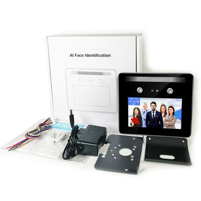 Mesin Absensi Pembaca Wajah Layar Sentuh Jarak Jauh 5 Inch Dengan Kartu RFID