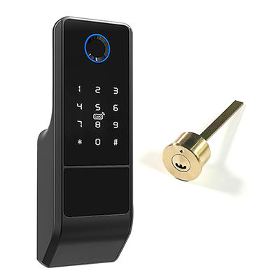 Aplikasi Wifi Sidik Jari Digital Tuya Smart Lock Keyless Aluminium Alloy Material