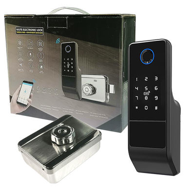 Pengenalan Sidik Jari Biometrik Tanpa Kunci Tuya Smart Lock Dengan Sertifikat CE FCC