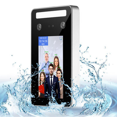 Layar HD 5 Inci Mesin Pengenalan Wajah Kontrol Akses Cerdas Langsung Berbasis AI