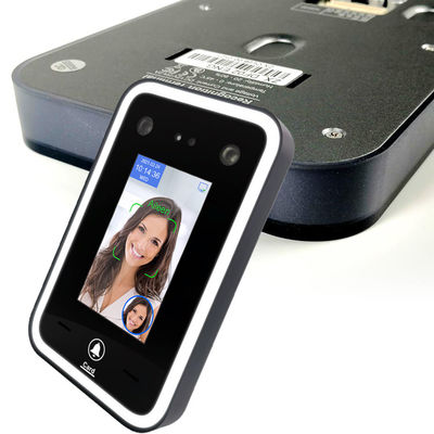 Terminal Absensi Sidik Jari Pengenalan Wajah Dinamis Lebar SDK Gratis