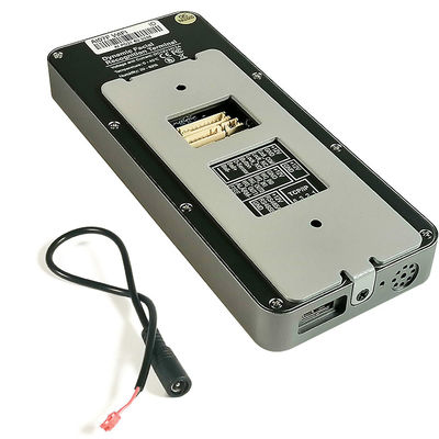 Mesin Pengenalan Wajah WiFi Mesin Absensi Waktu Biometrik AI Cahaya Terlihat