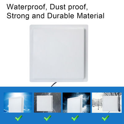 20 Meter Pembacaan Tag Pembaca Kartu RFID UHF Untuk Kontrol Akses Kendaraan