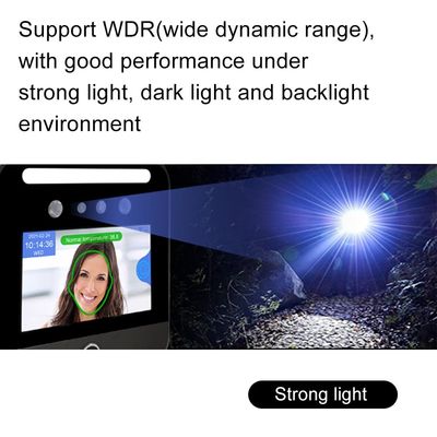 Deteksi Suhu Mesin Absensi Pengenalan Wajah Karyawan