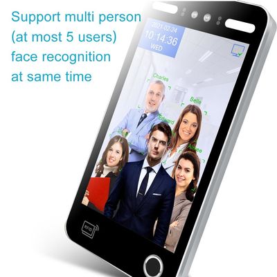 Web Biometric Dynamic Facial Reader Kontrol Akses Cerdas 10.1 Inch Linux 3.1