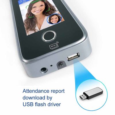 4.3" Sistem Absensi Sidik Jari IPS 272x480 Mesin Pengenalan Wajah Layar Sentuh